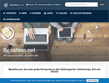 Tablet Screenshot of bezahlen.net
